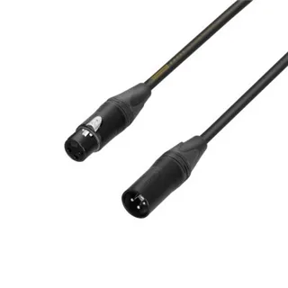 Adam Hall Cables 5 STAR DMF 0300 BULK VERSION - DMX Kabel | Neutrik® XLR 3-Pol ohne Einzelverpackung | 3 m