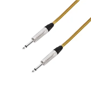 Adam Hall Cables 5 STAR IPP 0450 VINTAGE - Instrumentenkabel | Vintage Neutrik® Klinke TS | 4,5 m