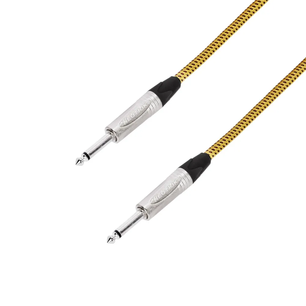 Adam Hall Cables 5 STAR IPP 0450 VINTAGE - Instrumentenkabel | Vintage Neutrik® Klinke TS | 4,5 m