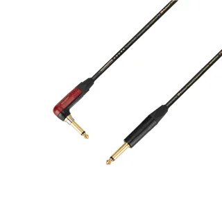 Adam Hall Cables 5 STAR IPR 0300 PALMER® CABLE SILENT - Instrumentenkabel | Palmer® & Neutrik silentPLUG® Winkelklinke