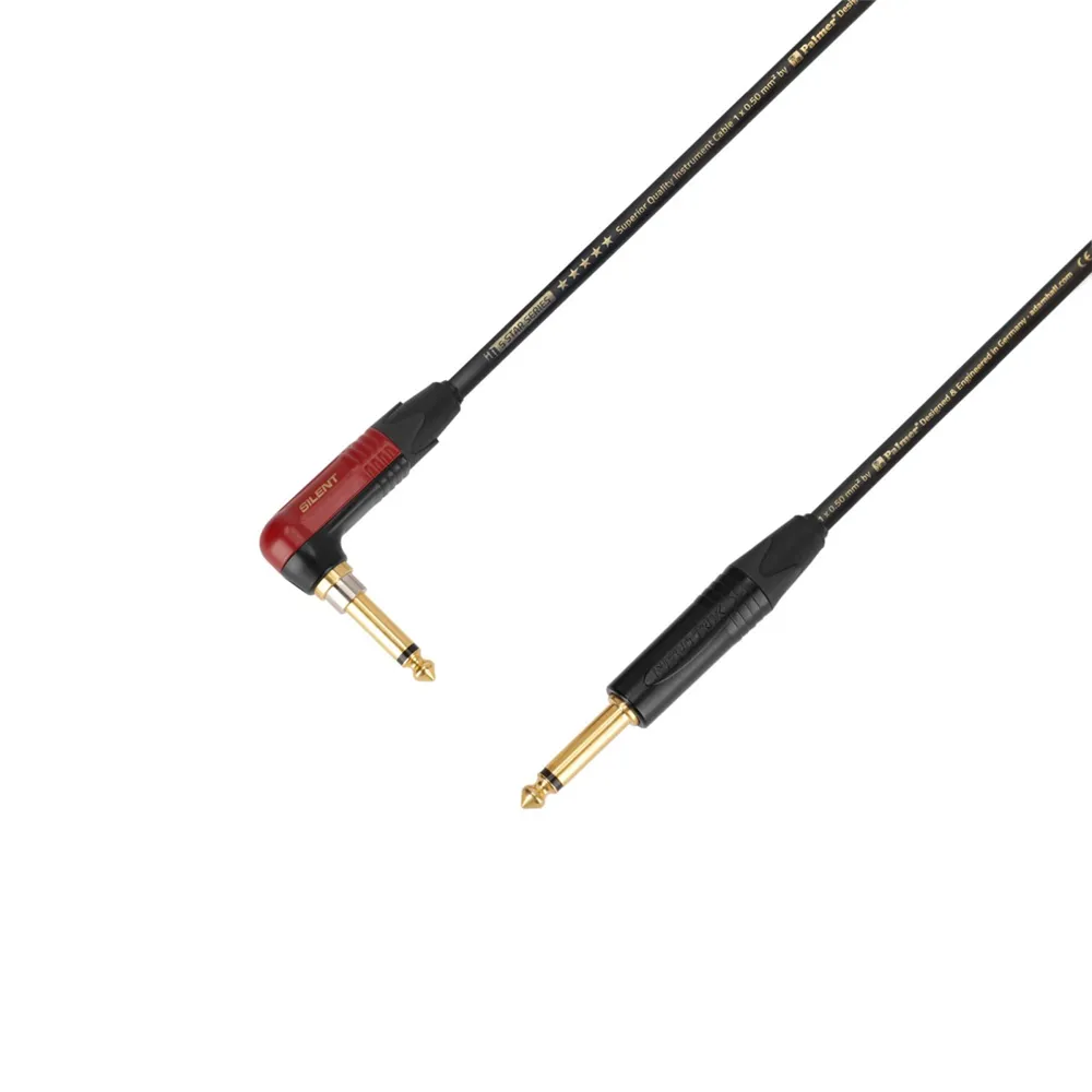 Adam Hall Cables 5 STAR IPR 0300 PALMER® CABLE SILENT - Instrumentenkabel | Palmer® & Neutrik silentPLUG® Winkelklinke