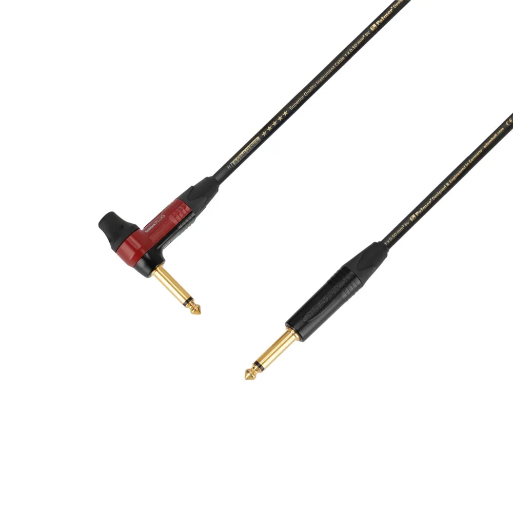 Adam Hall Cables 5 STAR IPR 0900 PALMER® CABLE TIMBRE - Instrumentenkabel | Palmer® & Neutrik timbrePLUG® Winkelklinke