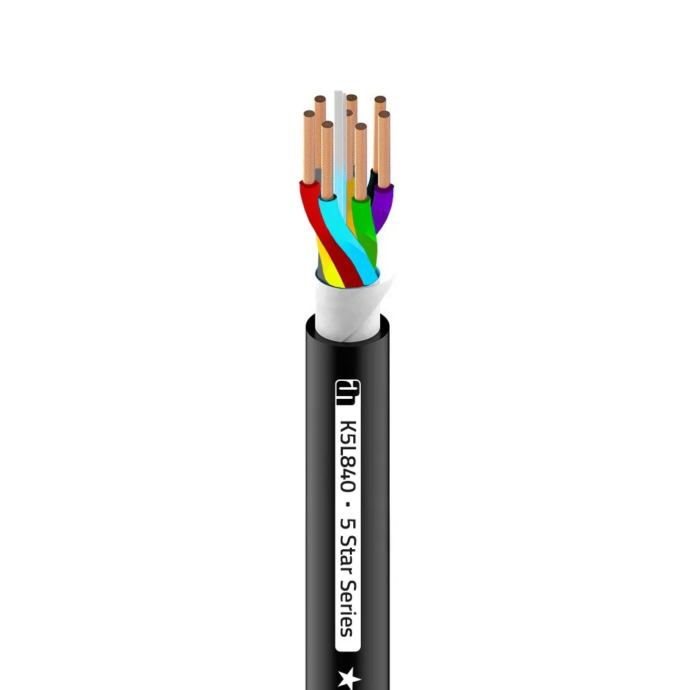 Adam Hall Cables 5 STAR SPEAKER 840 - Lautsprecherkabel | 8 x 4,0 mm² AWG11 | 100 m