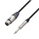 Adam Hall Cables 5 STAR MFP 0300 - Mikrofonkabel | Neutrik® XLR Female x Klinke TS | 3 m