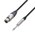 Adam Hall Cables 5 STAR MFP 0300 - Mikrofonkabel | Neutrik® XLR Female x Klinke TS | 3 m