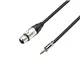 Adam Hall Cables 5 STAR MYF 0300 - Symmetrisches Kabel Neutrik® XLR female x Miniklinke TRS | 3 m