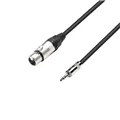 Adam Hall Cables 5 STAR MYF 0300 - Symmetrisches Kabel Neutrik® XLR female x Miniklinke TRS | 3 m