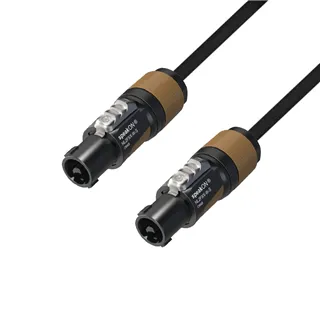 Adam Hall Cables 5 STAR 1.5 SPEAKON 2m - Lautsprecherkabel Neutrik speakON® 2-Pol 2 x 1,5 mm² | 2 m