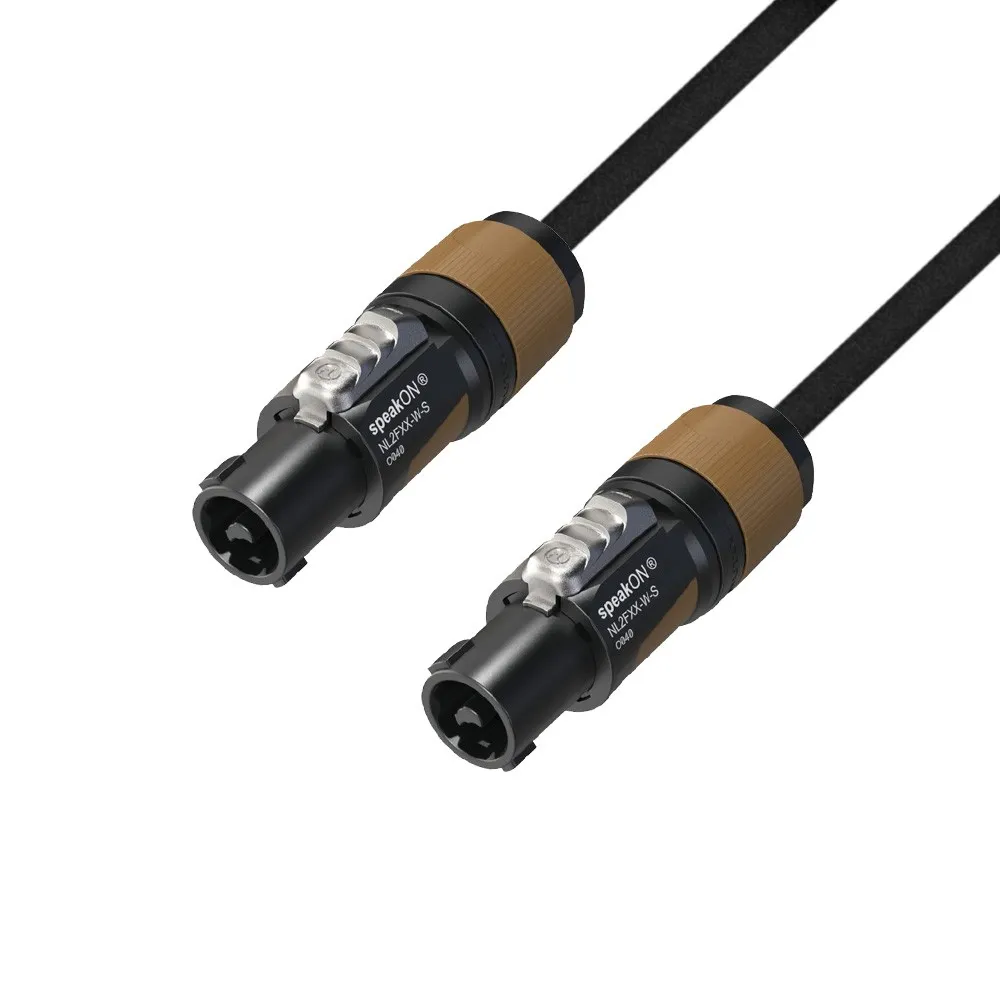 Adam Hall Cables 5 STAR 1.5 SPEAKON 10m - Lautsprecherkabel Neutrik speakON® 2-Pol 2 x 1,5 mm² | 10 m