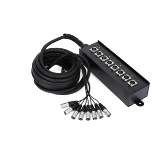 Adam Hall Cables 3 STAR MULTICORE 8 KANAL 10 M - Multicore Stagebox 8 x send | 10m