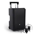 LD Systems ANNY® 10 BPH 2 B5 - 10" Mobile Bluetooth® PA Speaker with Battery, Mixer, and 2x Headset Microphones