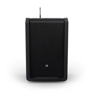 LD Systems ANNY® 10 BPH B5 - 10" Mobiler Bluetooth® PA-Lautsprecher mit Akku, Mixer und 1x Headset-Mikrofon