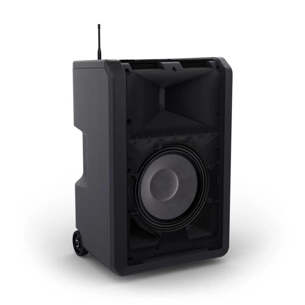 LD Systems ANNY® 10 HHD B8 - 10" Mobiler Bluetooth® PA-Lautsprecher mit Akku, Mixer und 1x Funkmikrofon