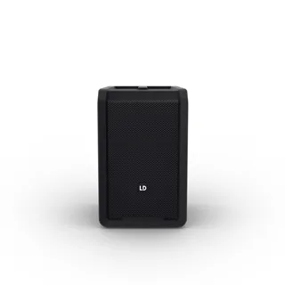 LD Systems ANNY® 8 - Tragbarer Bluetooth® PA-Lautsprecher mit Akku und Mixer, Stage Black
