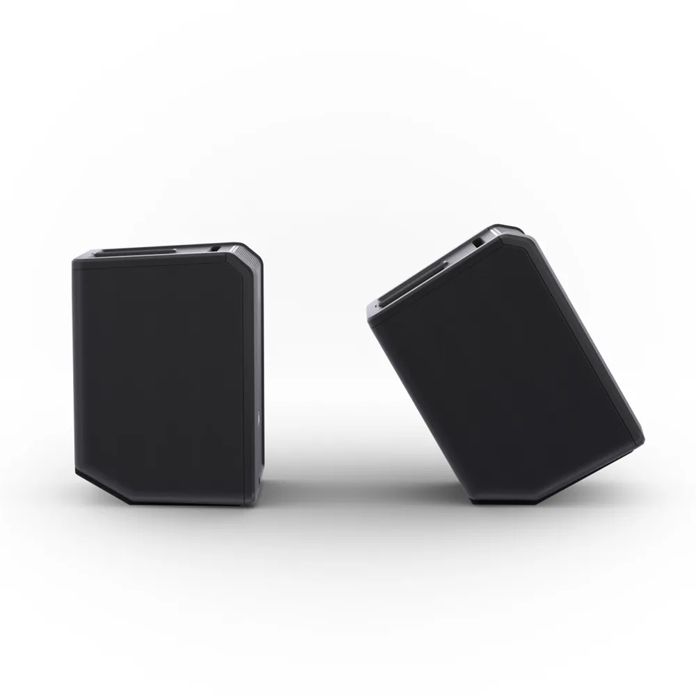 LD Systems ANNY® 8 - Tragbarer Bluetooth® PA-Lautsprecher mit Akku und Mixer, Stage Black