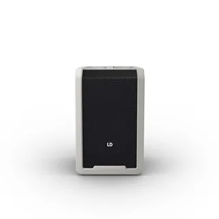 LD Systems ANNY® 8 G - Tragbarer Bluetooth® PA-Lautsprecher mit Akku und Mixer, Urban Grey