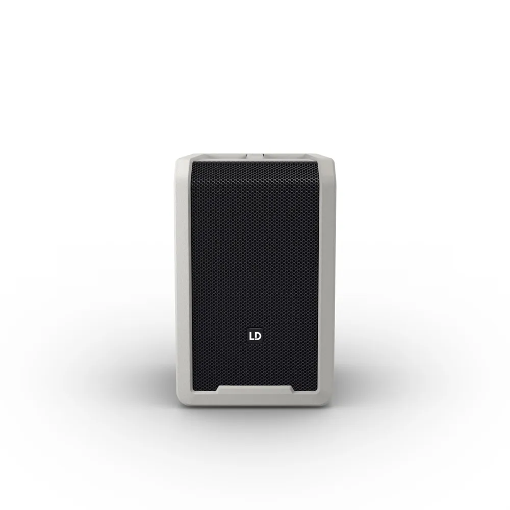 LD Systems ANNY® 8 G - Tragbarer Bluetooth® PA-Lautsprecher mit Akku und Mixer, Urban Grey