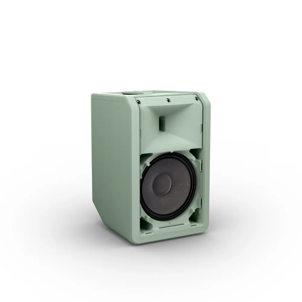 LD Systems ANNY® 8 GN - Tragbarer Bluetooth® PA-Lautsprecher mit Akku und Mixer, Adventure Green