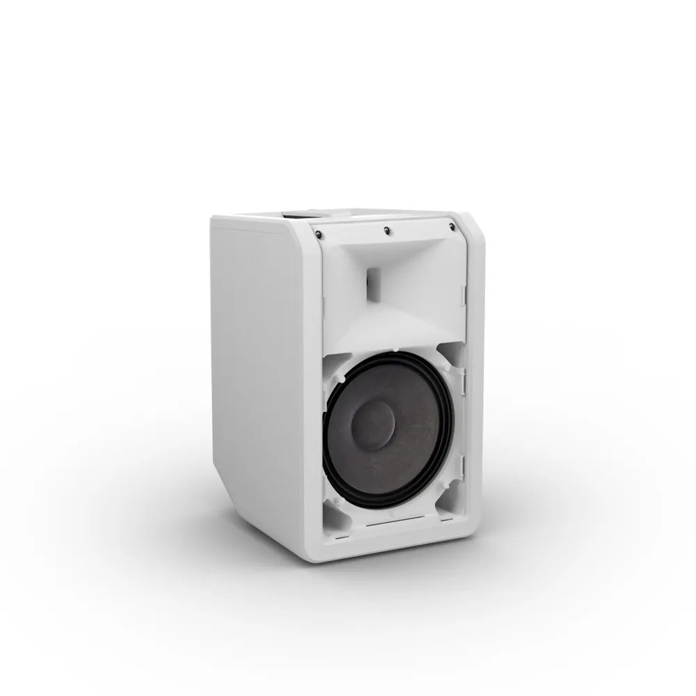 LD Systems ANNY® 8 W - Tragbarer Bluetooth® PA-Lautsprecher mit Akku und Mixer, Pure White