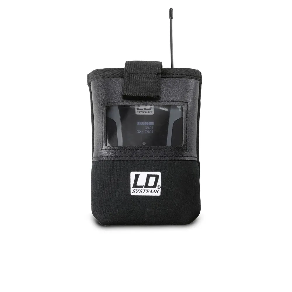 LD Systems BP POCKET 2 - Bodypack Tasche  mit Display-Sichtfenster