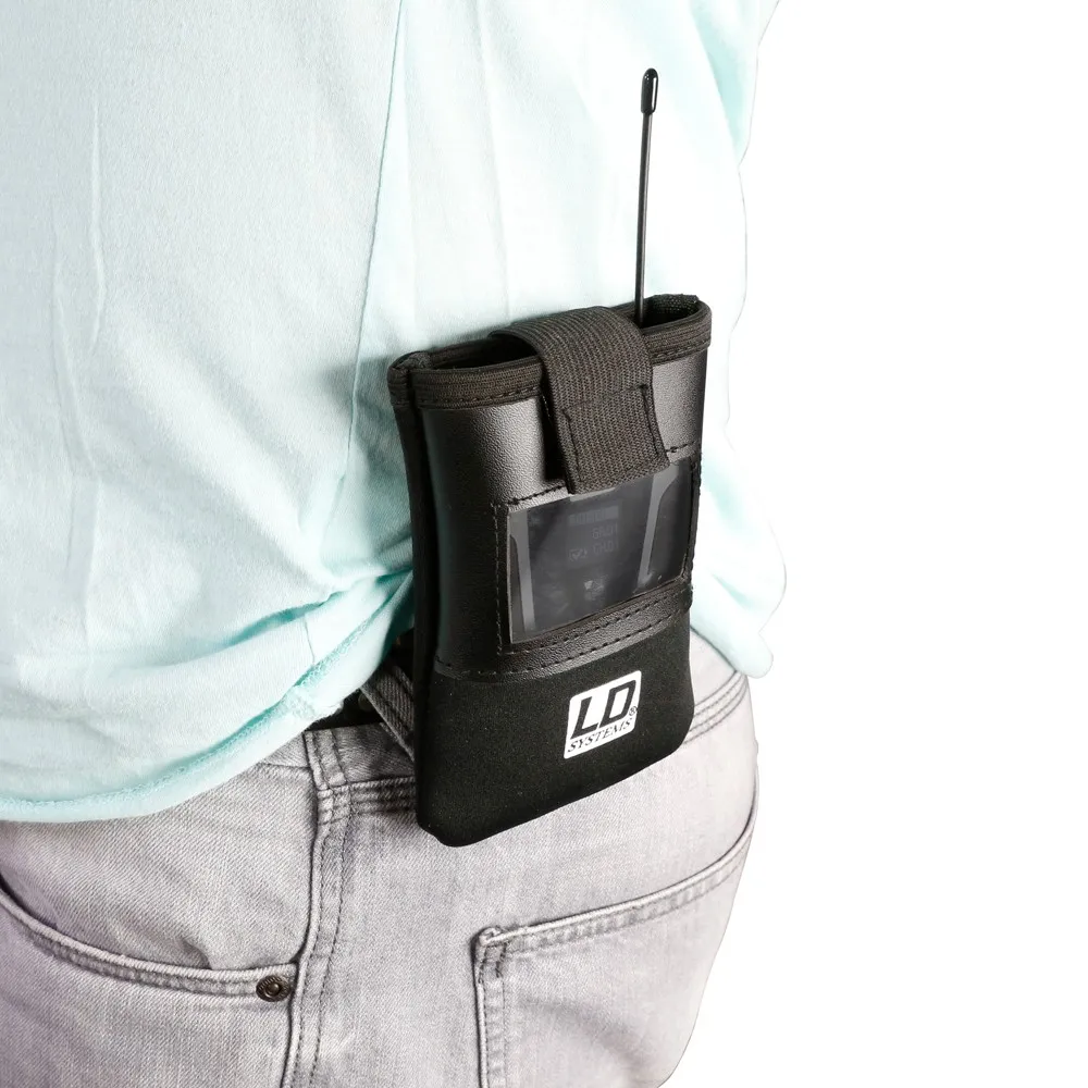 LD Systems BP POCKET 2 - Bodypack Tasche  mit Display-Sichtfenster