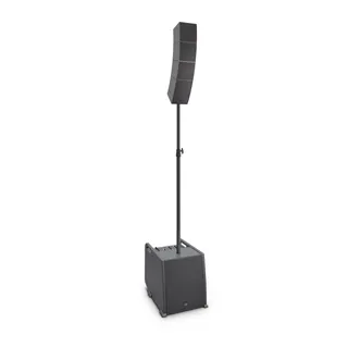 LD Systems CURV 500 ES - Portables Array System Entertainer Set inklusive Distanzstange und Lautsprecherkabel