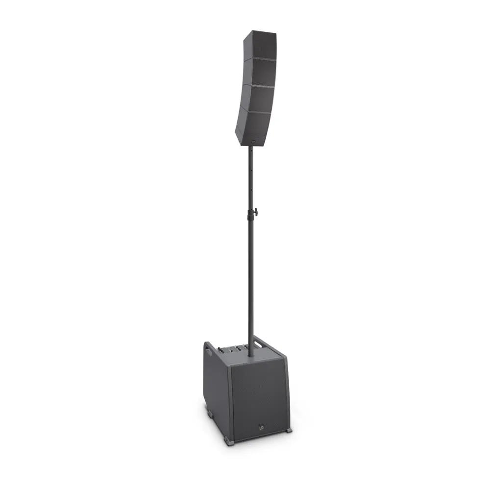 LD Systems CURV 500 ES - Portables Array System Entertainer Set inklusive Distanzstange und Lautsprecherkabel