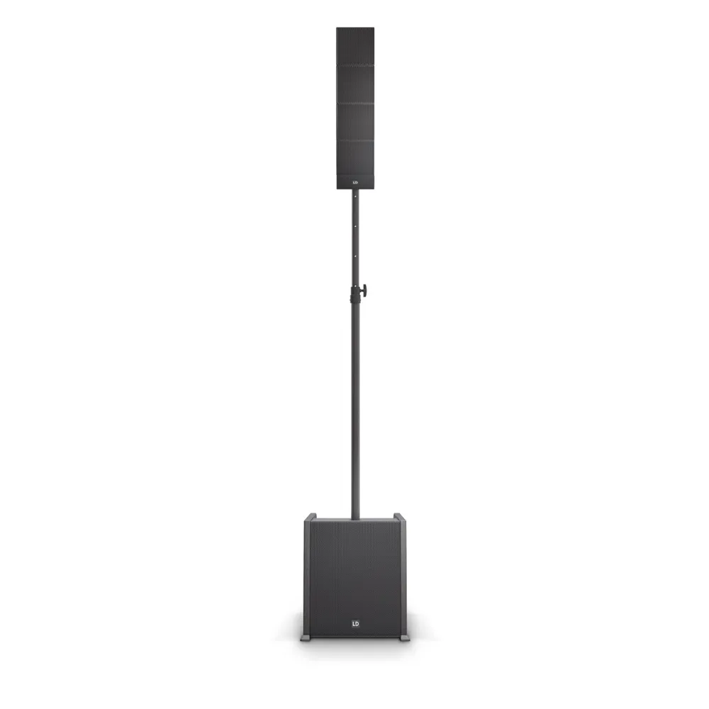 LD Systems CURV 500 ES - Portables Array System Entertainer Set inklusive Distanzstange und Lautsprecherkabel