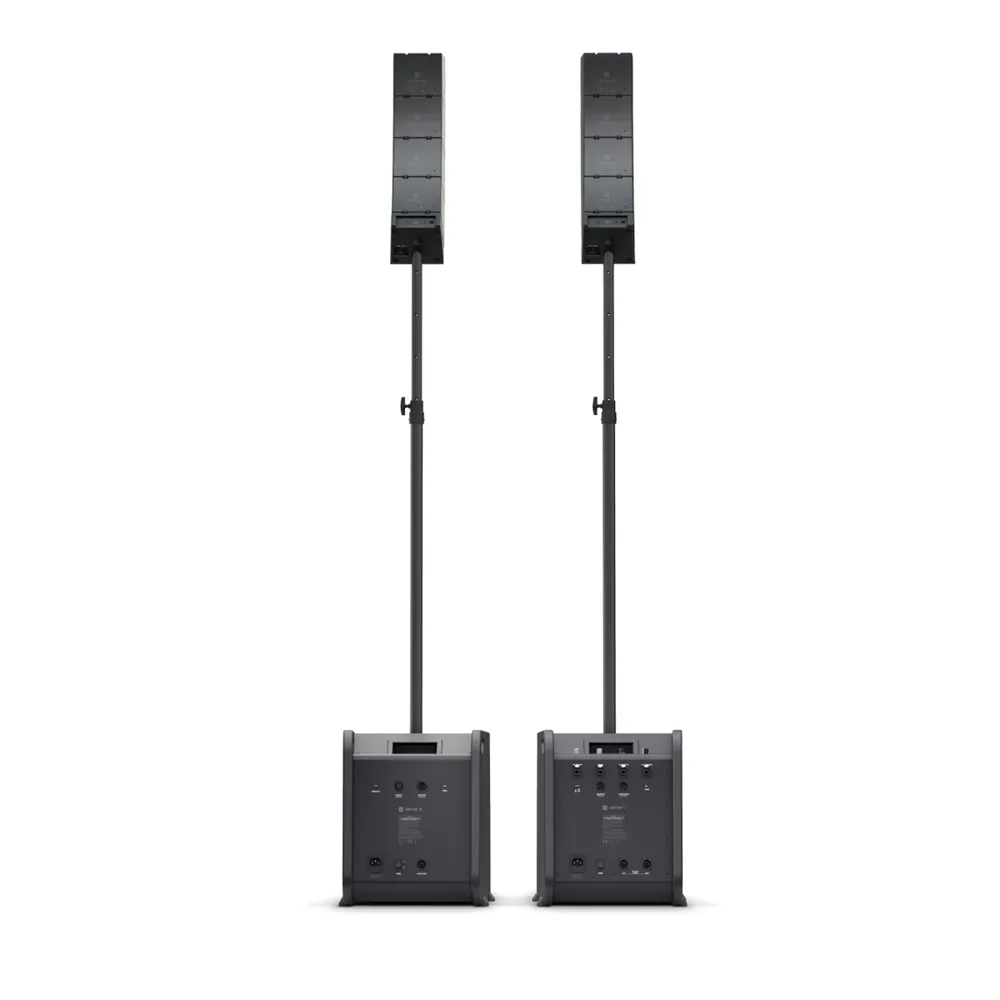 LD Systems CURV 500 PS - Portables Array System Power Set inklusive Distanzstange und Lautsprecherkabel