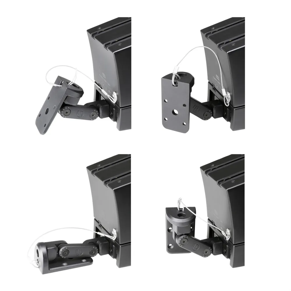 LD Systems CURV 500 WM B - Wandmontagehalterung für CURV 500 Satelliten, schwarz