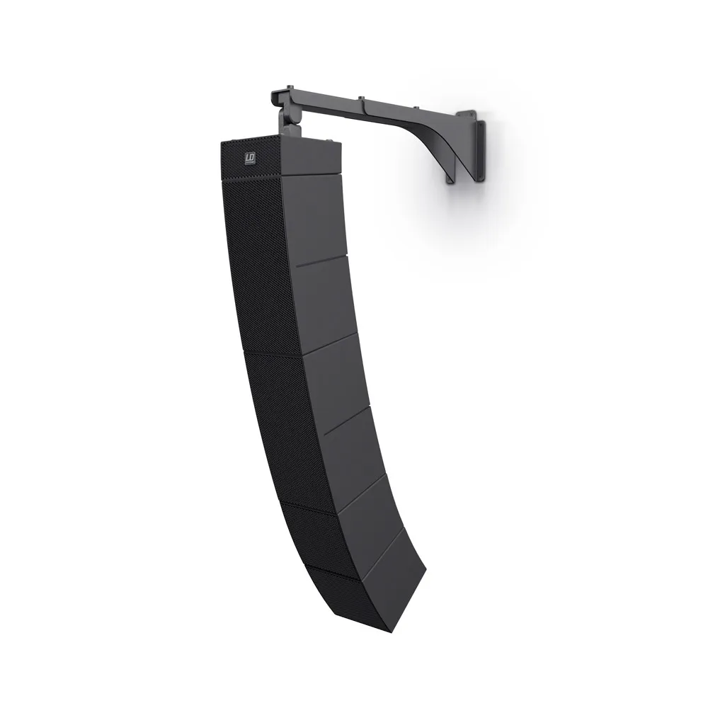 LD Systems CURV 500 WMBL - Neig- und schwenkbare Wandhalterung für maximal 6 CURV 500 Satelliten schwarz