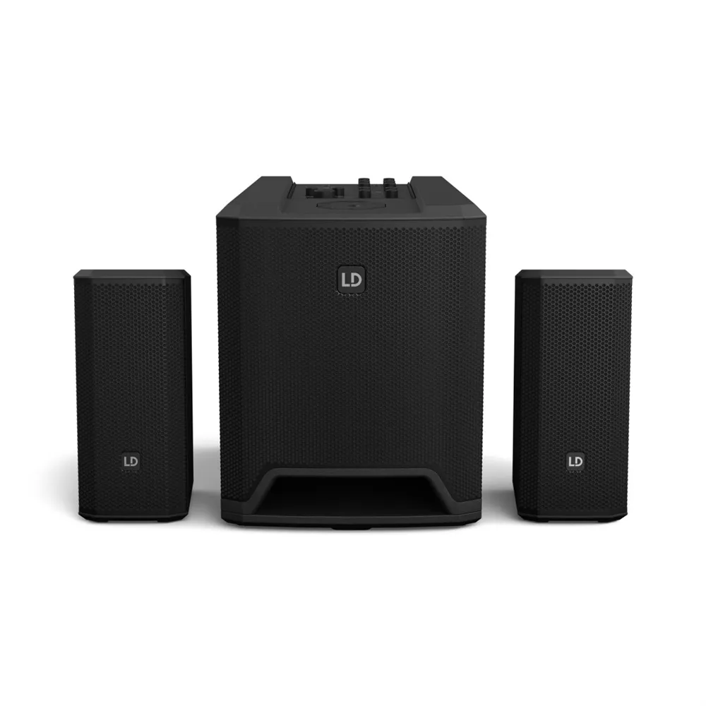 LD Systems DAVE 10 G4X - Kompaktes 2.1 Sound-System aktiv