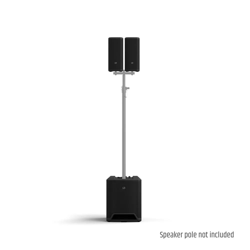 LD Systems DAVE 10 G4X - Kompaktes 2.1 Sound-System aktiv