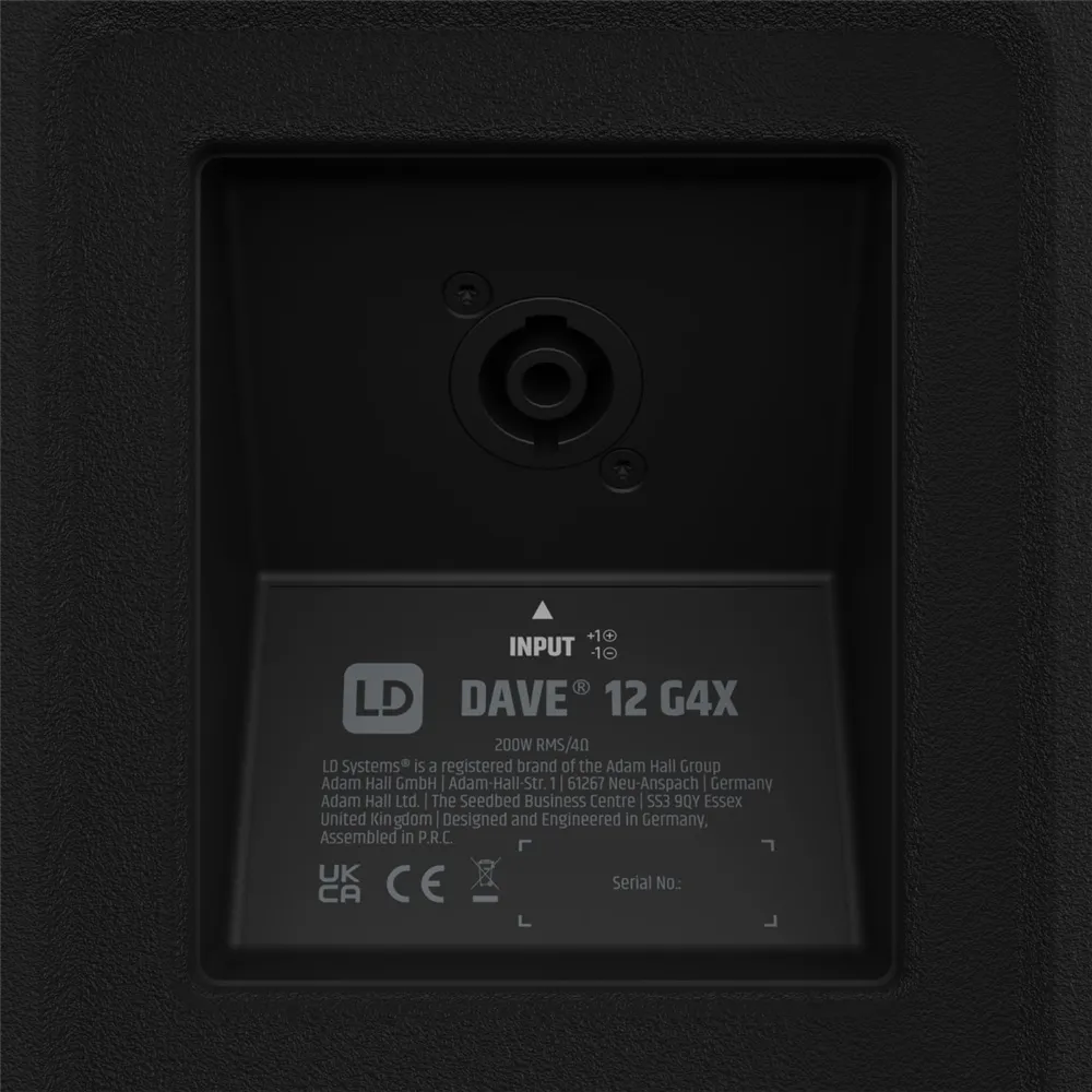 LD Systems DAVE 12 G4X - Kompaktes 2.1 PA-System aktiv