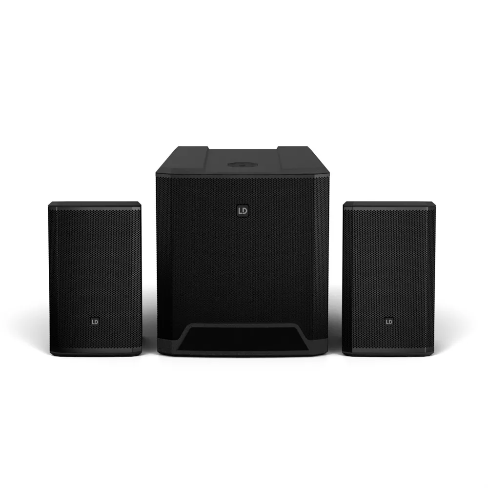 LD Systems DAVE 15 G4X - Kompaktes 2.1 PA-System aktiv