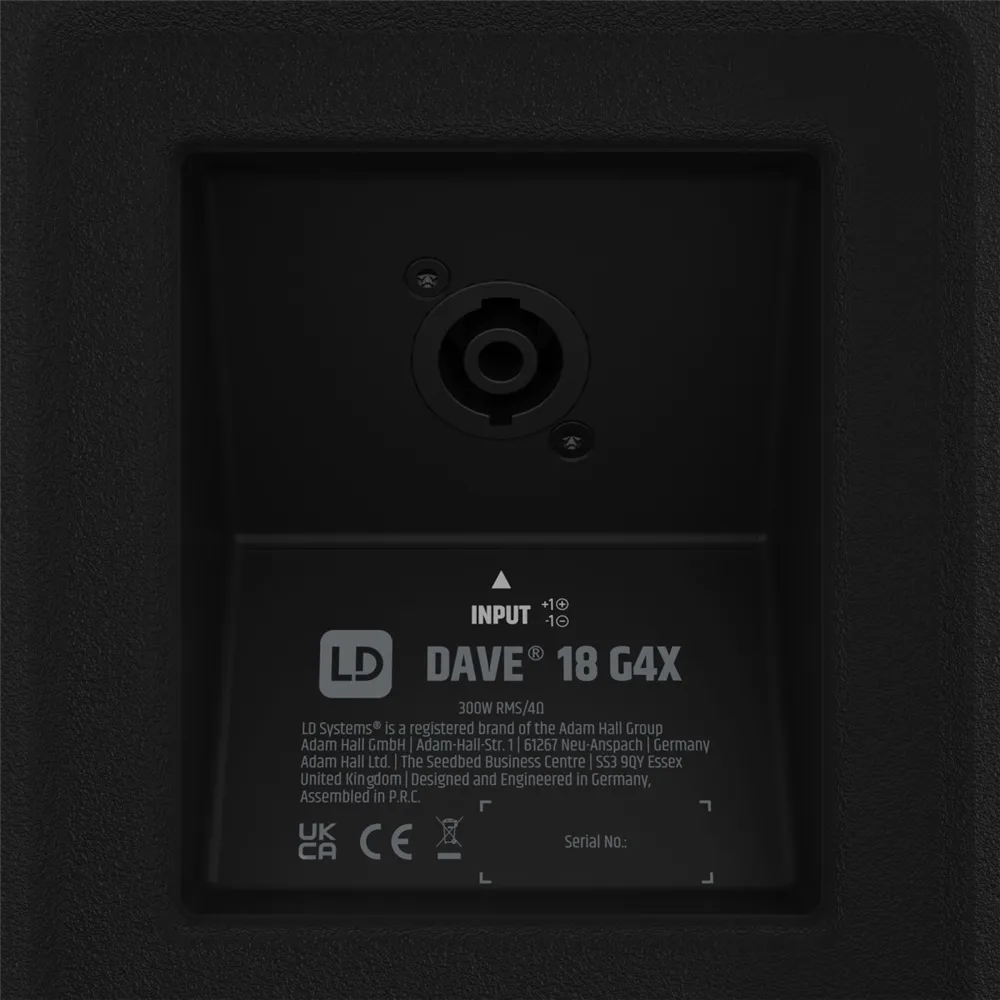 LD Systems DAVE 18 G4X - Kompaktes 2.1 PA-System aktiv