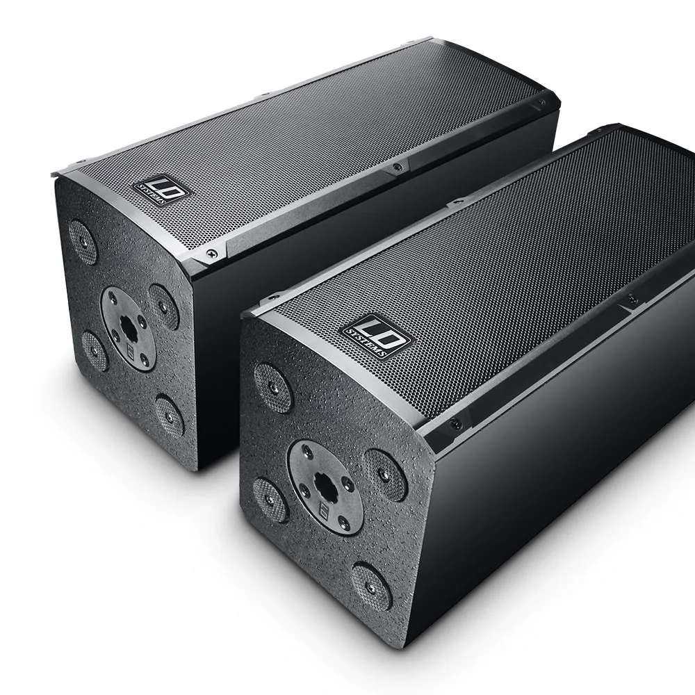 LD Systems DAVE 8 ROADIE - Portables PA-System aktiv mit 3 Kanal Mixer