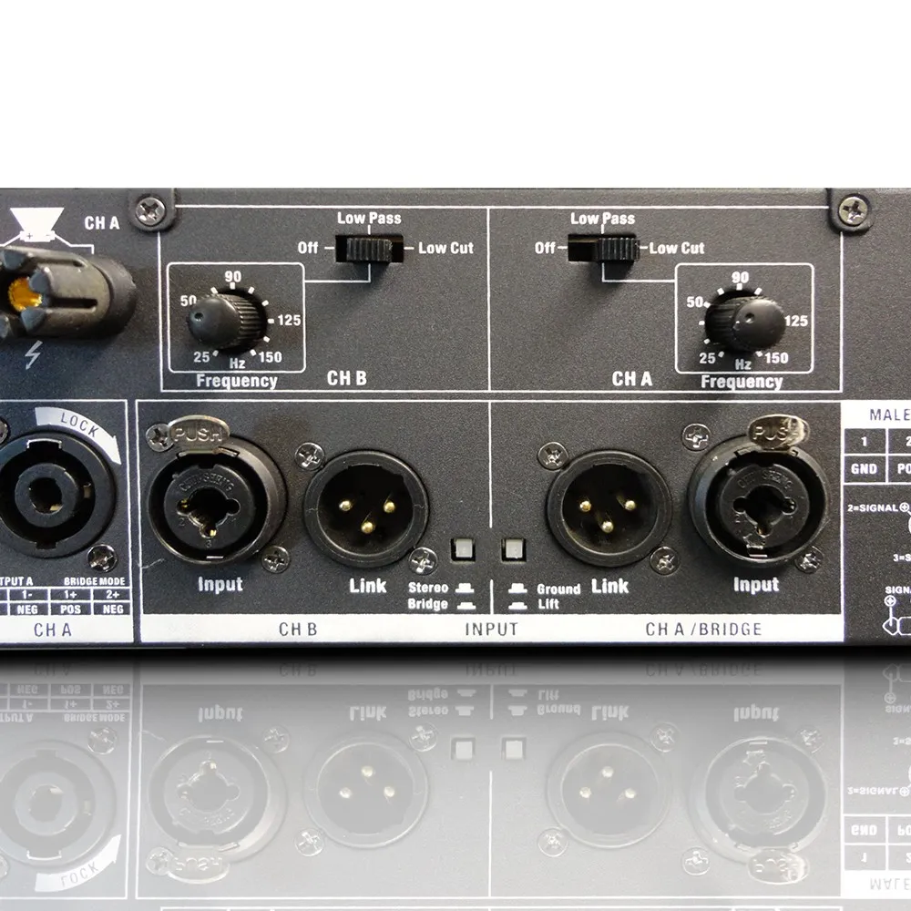 LD Systems DEEP2 2400 X - PA Endstufe 2 x 1200 W 2 Ohm