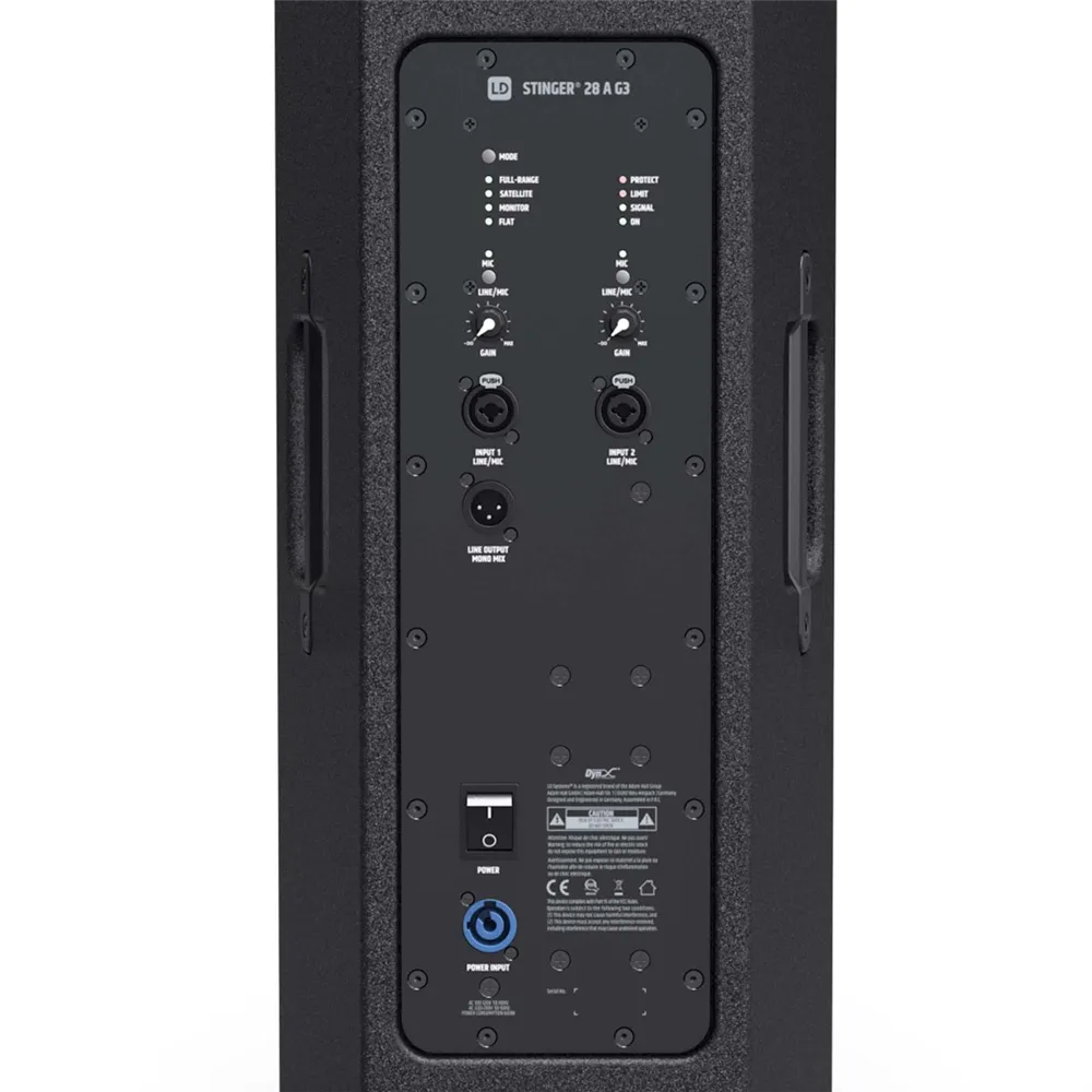 LD Systems STINGER 28 A G3 - Aktiver 2 x 8” 2-Weg Bassreflex PA-Lautsprecher
