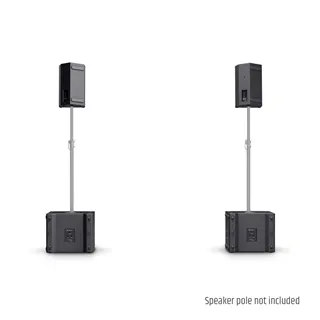 LD Systems STINGER G3 EVENT SET - 2 x 10" Passiv-PA-Lautsprecher + 2 x 15" Passiv-Subwoofer + Endstufen-Rack