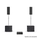 LD Systems STINGER G3 GALA SET - 2 x doppelte 8" Passiv-PA-Lautsprecher + 2 x 18" Passiv-Subwoofer + Endstufen-Rack