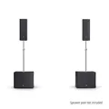 LD Systems STINGER G3 GALA SET A - 2 x enceintes PA actives doubles de 8 pouces + 2 x subwoofers actifs de 18 pouces