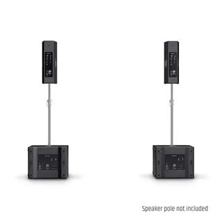 LD Systems STINGER G3 GALA SET A - 2 x doppelte 8" Aktiv-PA-Lautsprecher + 2 x 18" Aktiv-Subwoofer