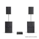 LD Systems STINGER G3 IMPACT SET - 2 x 15" Passiv-PA-Lautsprecher + 4 x 18" Passiv-Subwoofer + Endstufen-Rack