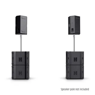 LD Systems STINGER G3 IMPACT SET - 2 x 15" Passiv-PA-Lautsprecher + 4 x 18" Passiv-Subwoofer + Endstufen-Rack