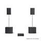 LD Systems STINGER G3 POWER SET - 2 x 12" Passiv-PA-Lautsprecher + 2 x 18" Passiv-Subwoofer + Endstufen-Rack