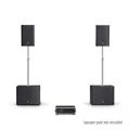 LD Systems STINGER G3 POWER SET - 2 x 12" Passiv-PA-Lautsprecher + 2 x 18" Passiv-Subwoofer + Endstufen-Rack
