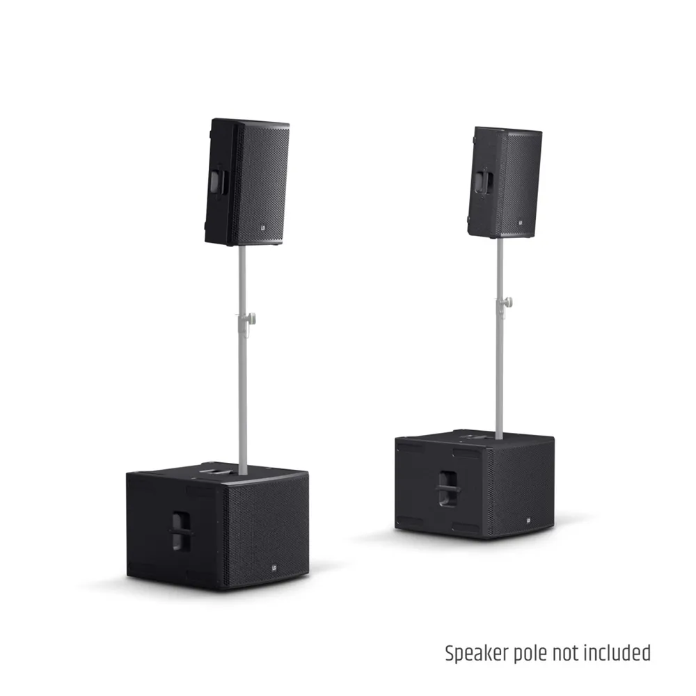 LD Systems STINGER G3 POWER SET - 2 x 12" Passiv-PA-Lautsprecher + 2 x 18" Passiv-Subwoofer + Endstufen-Rack