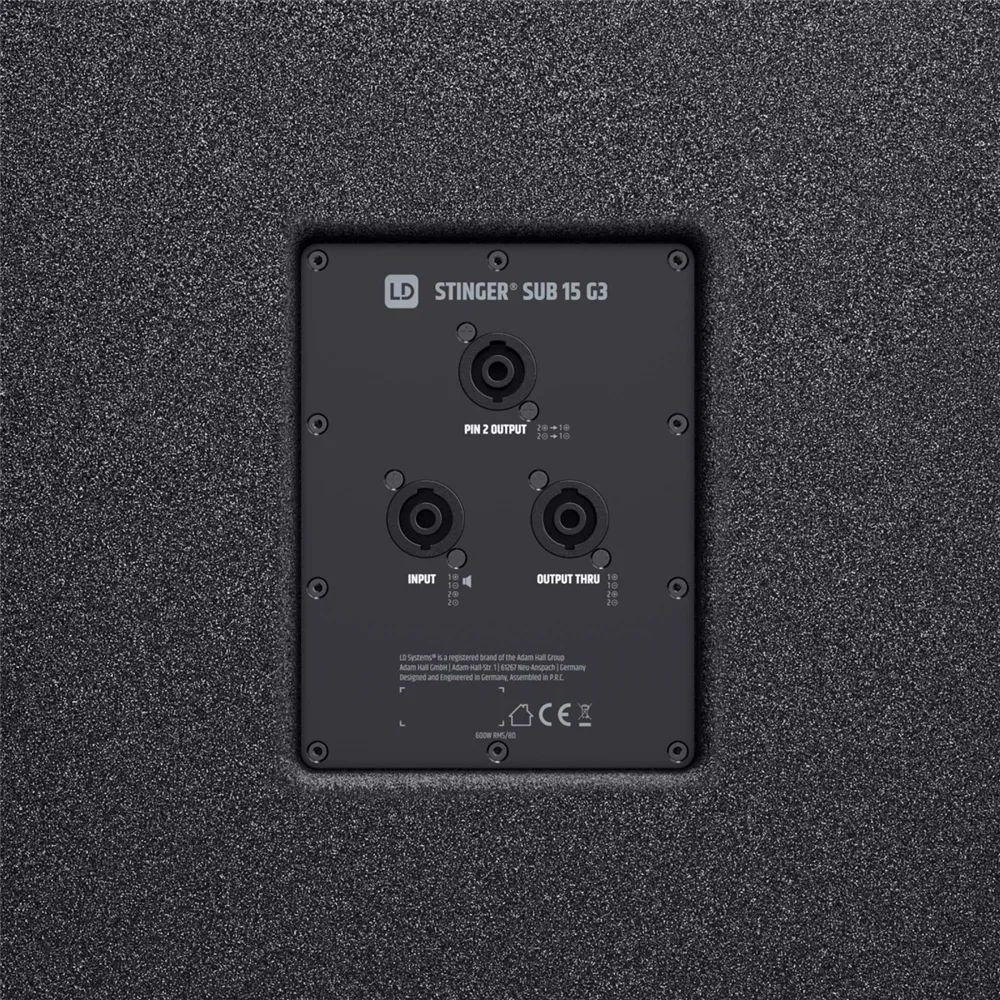 LD Systems STINGER SUB 15 G3 - Passiver 15” Bassreflex PA-Subwoofer