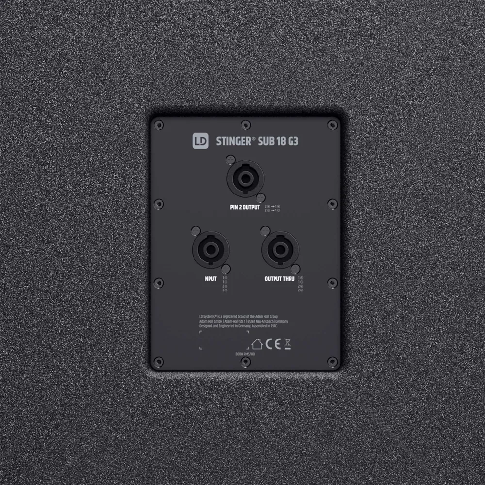 LD Systems STINGER SUB 18 G3 - Passiver 18” Bassreflex PA Subwoofer